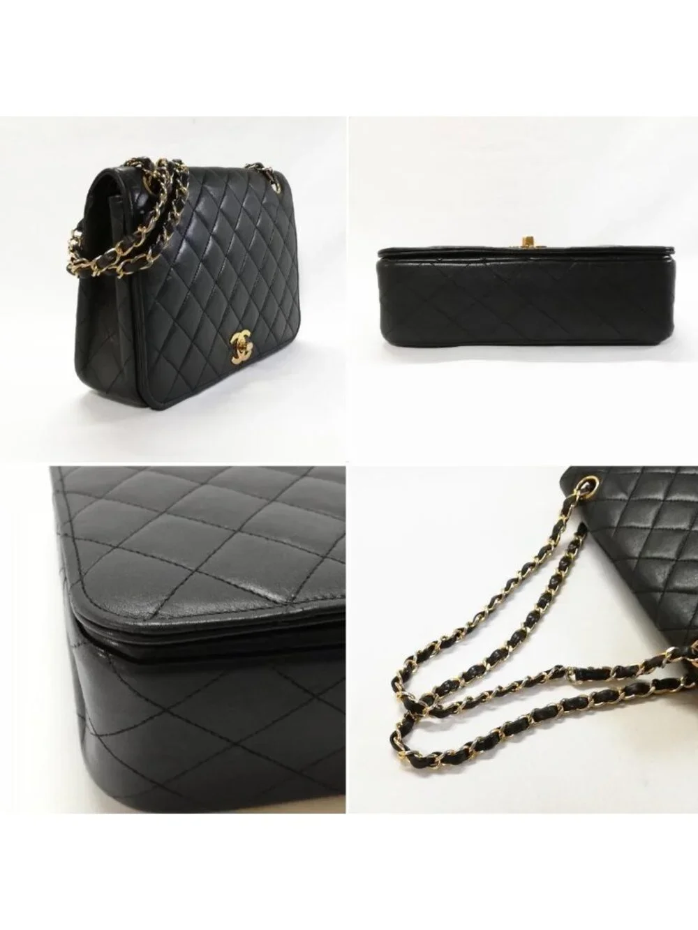 Chanel Quilted Single Flap Chain